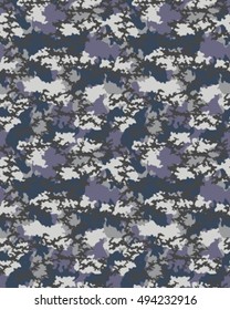 Fashionable camouflage pattern, vector illustration.Millatry print .Seamless vector wallpaper
