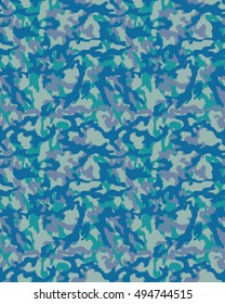 Fashionable camouflage pattern, vector illustration.Millatry print .Seamless vector wallpaper