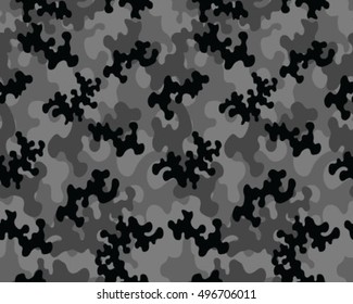Fashionable camouflage pattern, vector illustration.Millatry print .Seamless vector wallpaper