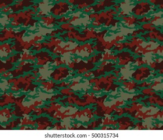 Fashionable camouflage pattern, vector illustration.Millatry print .Seamless vector wallpaper

