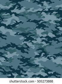 Fashionable camouflage pattern, vector illustration.Millatry print .Seamless vector wallpaper
