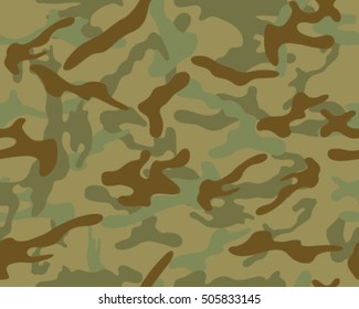 Fashionable camouflage pattern, vector illustration.Millatry print .Seamless vector wallpaper