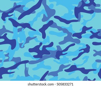Fashionable camouflage pattern, vector illustration.Millatry print .Seamless vector wallpaper