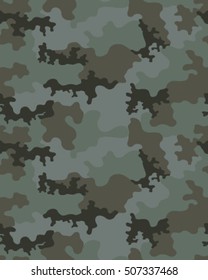 Fashionable camouflage pattern, vector illustration.Millatry print .Seamless vector wallpaper
