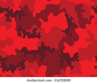 Fashionable camouflage pattern, vector illustration.Millatry print .Seamless vector wallpaper
