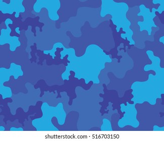 Fashionable camouflage pattern, vector illustration.Millatry print .Seamless vector wallpaper