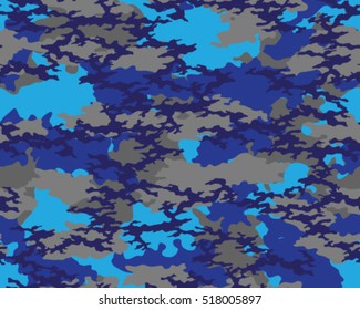 Fashionable camouflage pattern, vector illustration.Millatry print .Seamless vector wallpaper