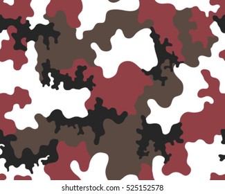 Fashionable camouflage pattern, vector illustration.Millatry print .Seamless vector wallpaper