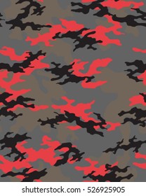 Fashionable camouflage pattern, vector illustration.Millatry print .Seamless vector wallpaper