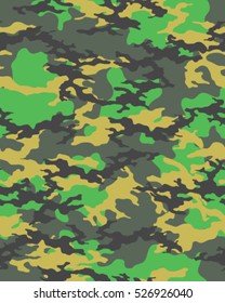 Fashionable camouflage pattern, vector illustration.Millatry print .Seamless vector wallpaper