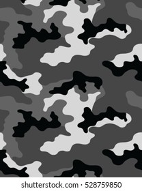 Fashionable camouflage pattern, vector illustration.Millatry print .Seamless vector wallpaper