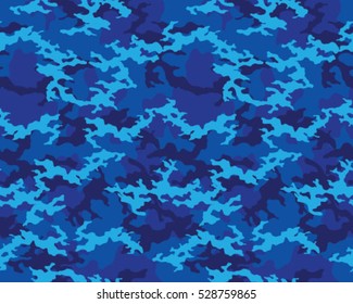 Fashionable camouflage pattern, vector illustration.Millatry print .Seamless vector wallpaper