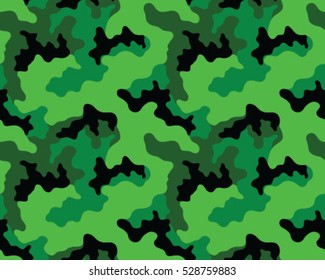 Fashionable camouflage pattern, vector illustration.Millatry print .Seamless vector wallpaper
