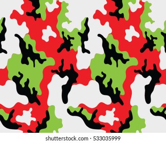 Fashionable camouflage pattern, vector illustration.Millatry print .Seamless vector wallpaper