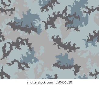 Fashionable camouflage pattern, vector illustration.Millatry print .Seamless vector wallpaper