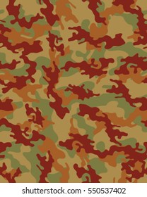 Fashionable camouflage pattern, vector illustration.Millatry print .Seamless vector wallpaper