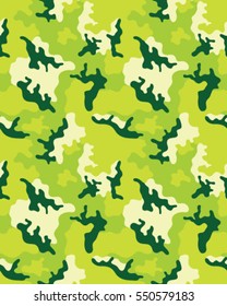Fashionable camouflage pattern, vector illustration.Millatry print .Seamless vector wallpaper