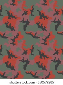 Fashionable camouflage pattern, vector illustration.Millatry print .Seamless vector wallpaper