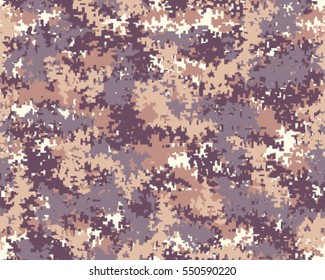 Fashionable camouflage pattern, vector illustration.Millatry print .Seamless vector wallpaper