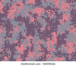 Fashionable camouflage pattern, vector illustration.Millatry print .Seamless vector wallpaper