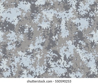 Fashionable camouflage pattern, vector illustration.Millatry print .Seamless vector wallpaper