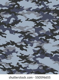 Fashionable camouflage pattern, vector illustration.Millatry print .Seamless vector wallpaper