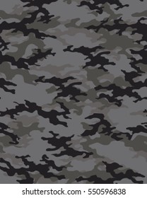 Fashionable camouflage pattern, vector illustration.Millatry print .Seamless vector wallpaper