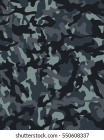 Fashionable camouflage pattern, vector illustration.Millatry print .Seamless vector wallpaper