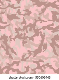 Fashionable camouflage pattern, vector illustration.Millatry print .Seamless vector wallpaper