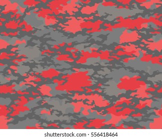 Fashionable camouflage pattern, vector illustration.Millatry print .Seamless vector wallpaper