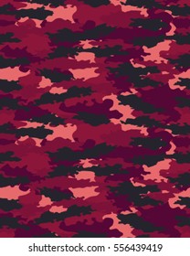 Fashionable camouflage pattern, vector illustration.Millatry print .Seamless vector wallpaper