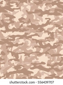 Fashionable camouflage pattern, vector illustration.Millatry print .Seamless vector wallpaper
