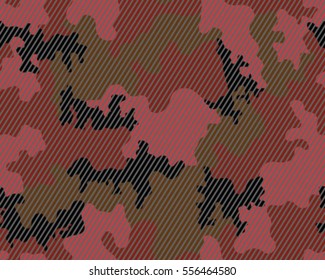 Fashionable camouflage pattern, vector illustration.Millatry print .Seamless vector wallpaper