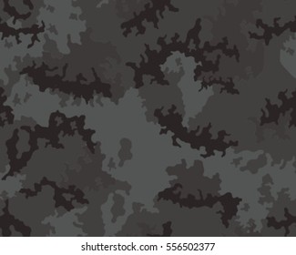 Fashionable camouflage pattern, vector illustration.Millatry print .Seamless vector wallpaper