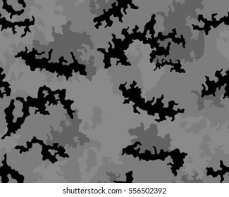 Fashionable camouflage pattern, vector illustration.Millatry print .Seamless vector wallpaper