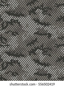 Fashionable camouflage pattern, vector illustration.Millatry print .Seamless vector wallpaper