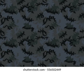 Fashionable camouflage pattern, vector illustration.Millatry print .Seamless vector wallpaper