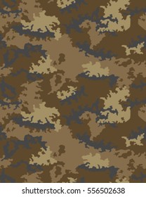 Fashionable camouflage pattern, vector illustration.Millatry print .Seamless vector wallpaper