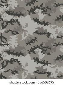 Fashionable camouflage pattern, vector illustration.Millatry print .Seamless vector wallpaper