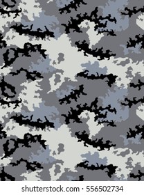 Fashionable camouflage pattern, vector illustration.Millatry print .Seamless vector wallpaper