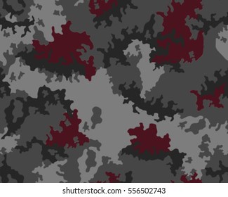 Fashionable camouflage pattern, vector illustration.Millatry print .Seamless vector wallpaper