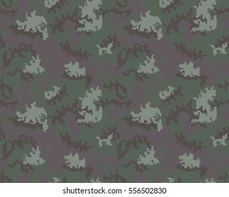 Fashionable camouflage pattern, vector illustration.Millatry print .Seamless vector wallpaper