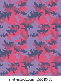 Fashionable camouflage pattern, vector illustration.Millatry print .Seamless vector wallpaper