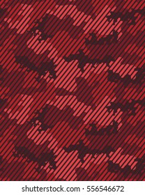 Fashionable camouflage pattern, vector illustration.Millatry print .Seamless vector wallpaper
