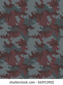 Fashionable camouflage pattern, vector illustration.Millatry print .Seamless vector wallpaper