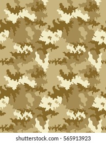 Fashionable camouflage pattern, vector illustration.Millatry print .Seamless vector wallpaper
