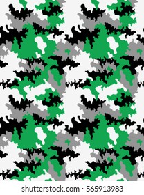 Fashionable camouflage pattern, vector illustration.Millatry print .Seamless vector wallpaper