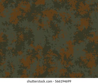 Fashionable camouflage pattern, vector illustration.Millatry print .Seamless vector wallpaper
