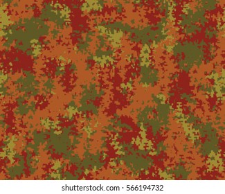 Fashionable camouflage pattern, vector illustration.Millatry print .Seamless vector wallpaper