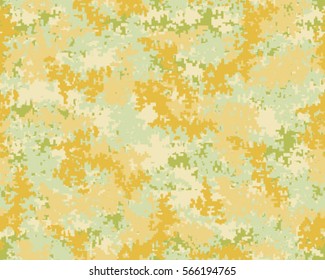 Fashionable camouflage pattern, vector illustration.Millatry print .Seamless vector wallpaper